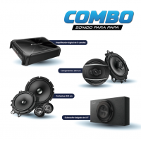 Combo en Parlantes, Componentes, Subwoofer y Amplificador - Pioneer