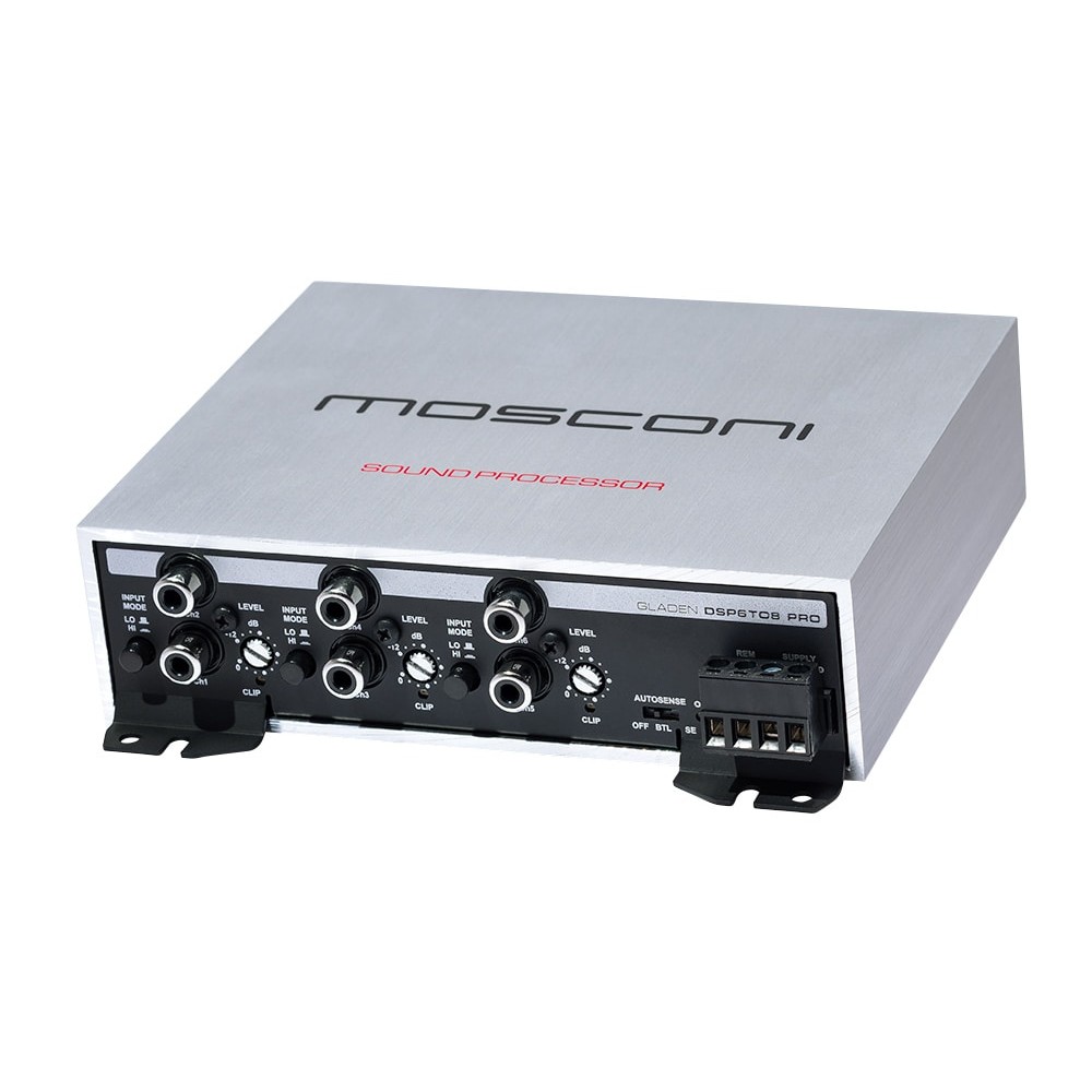 AMPLIFICADOR MOSCONI PICO 6/8 DSP – Amplificador 6 canales para